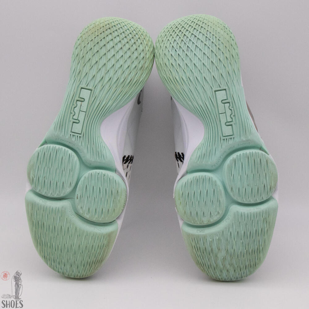 Nike LeBron Witness 5 Men's 'Pure Platinum Light Dew' Size 9.5 - Picture 9 of 13